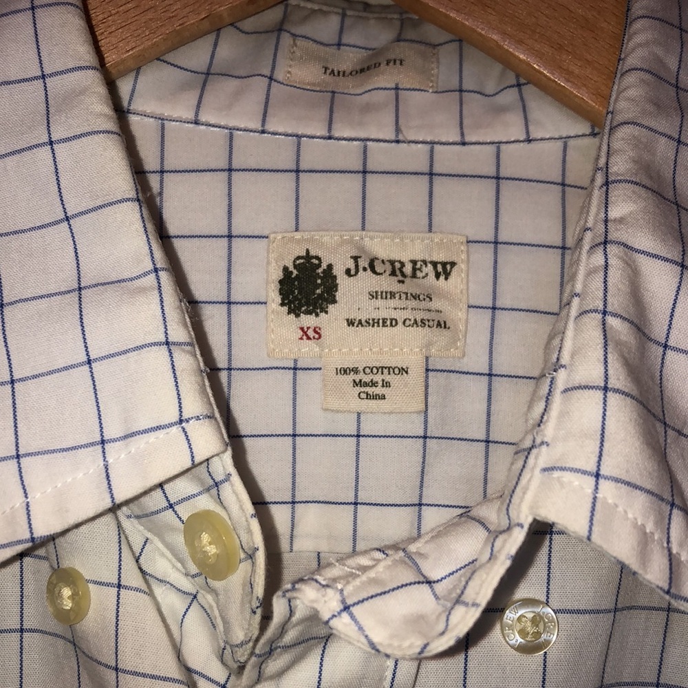 Mens J.Crew Shirt Size XS